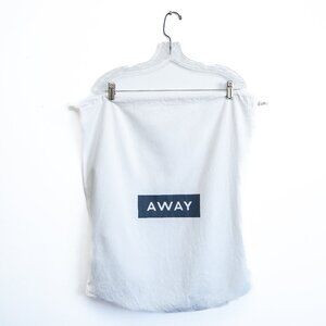 Away Luggage White Logo Dust Bag Cover Laundry Bag